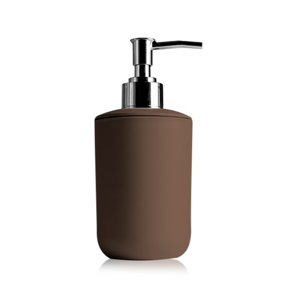 Kitchen goods- Pump soap dish 350 ml /12 oz.(BPA FREE Polypropylene) Brown